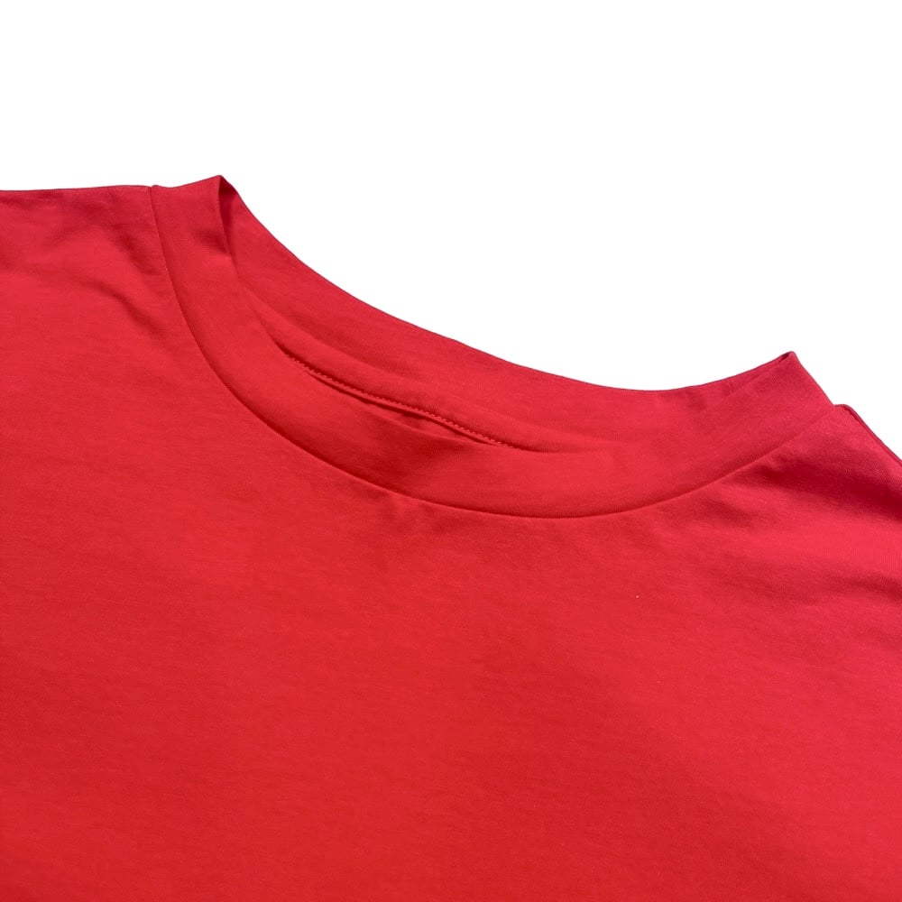 DOS DIOSAS シャツ袖Tシャツ -レッド | grasol Na