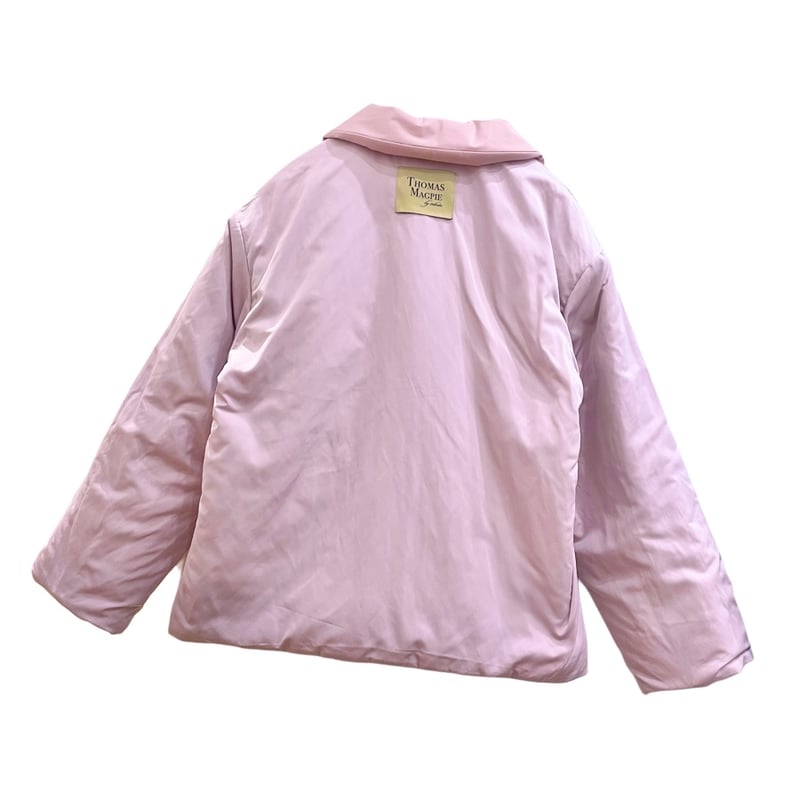 THOMAS MAGPIE ナイロンタフタリバーシブルジャケット ピンク | grasol