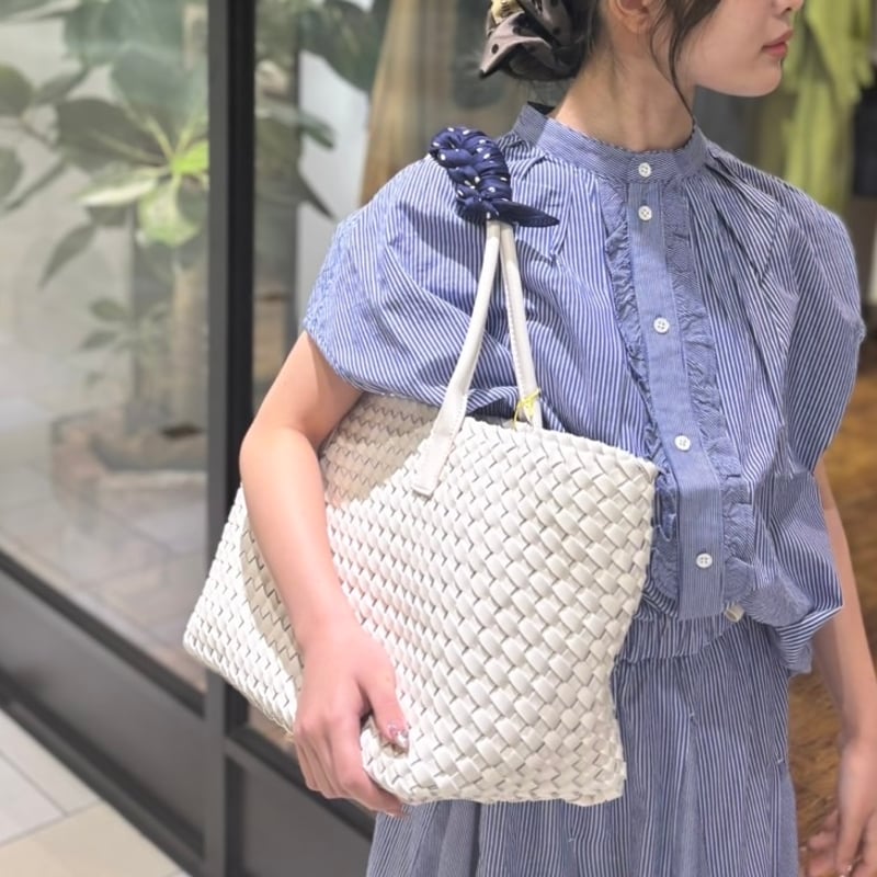 HRB 本牛革 編み込みトートバッグ | grasol Nagasaki Stores