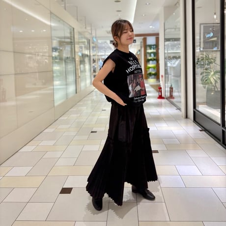 THOMAS MAGPIE ボックスベストT　Black