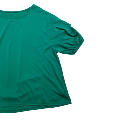 Praia 袖タックパフTシャツ - グリーン
