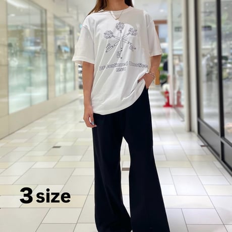 M53. Key Tシャツ-ホワイト