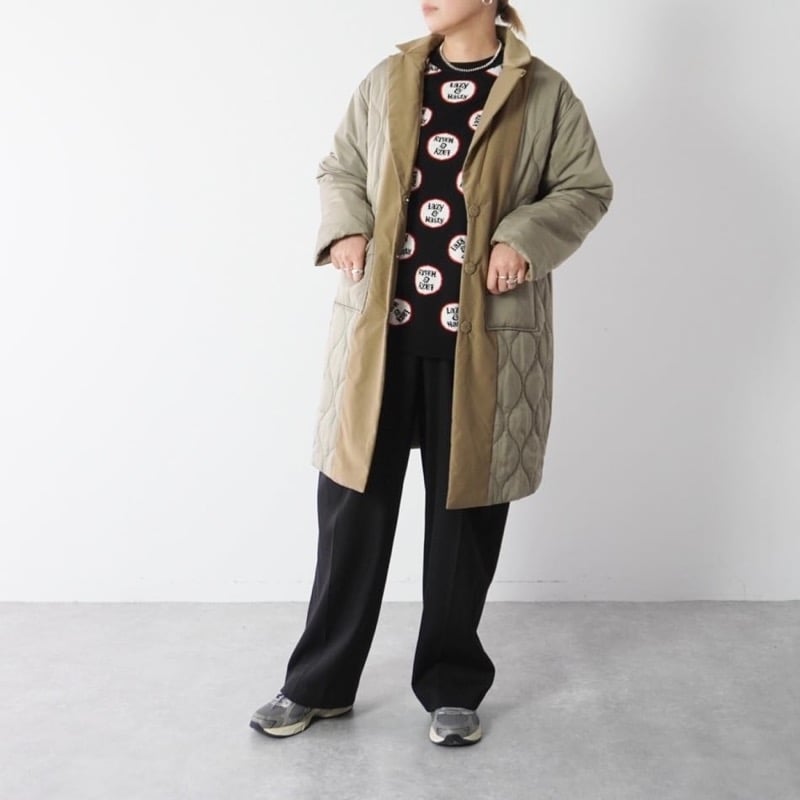 THOMAS MAGPIE リバーシブルタフタコート-ベージュ | grasol Nagasa