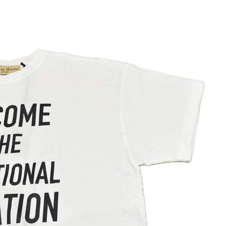 THOMAS MAGPIE ビックTシャツ　White