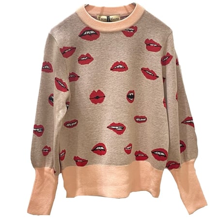 THOMASMAGPIE Lipクルーニット　SAKURA