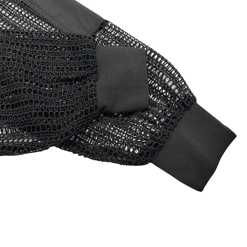 dignite collier ディニテコリエ メッシュジャケット ブラック Dignite collier ジャケット テーラードジャケット メッシュ