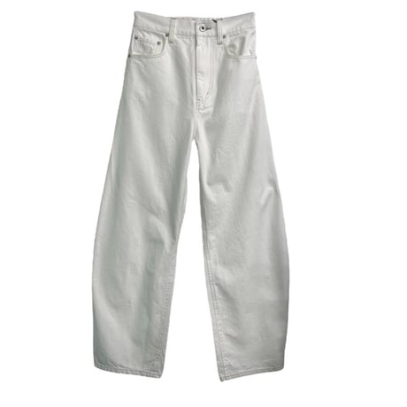 vent blanc+  10.5ozデニム カーヴィーパンツ  -ホワイト