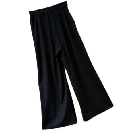 QTUME ストレッチパンツ　black