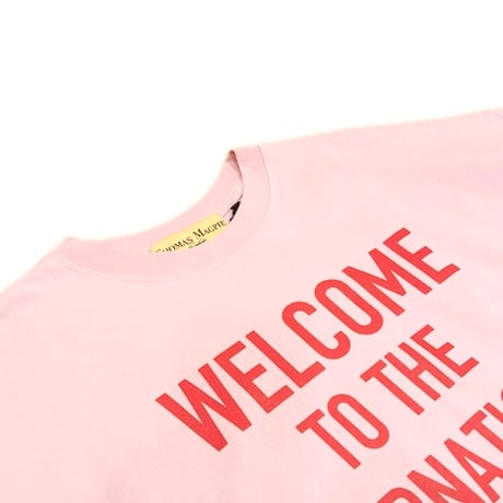 THOMAS MAGPIE ビックTシャツ　pink