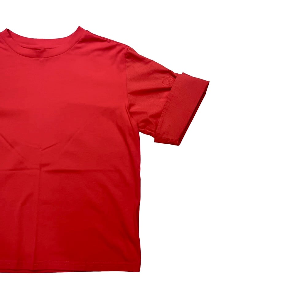 ちる様・DOS DIOSAS配色Ｔ DOS DIOSAS シャツ袖Tシャツ -レッド | grasol Na