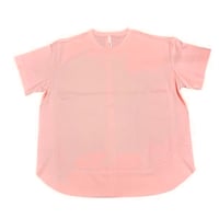 Dignite collier 裾切替 Tシャツ - ベビーピンク