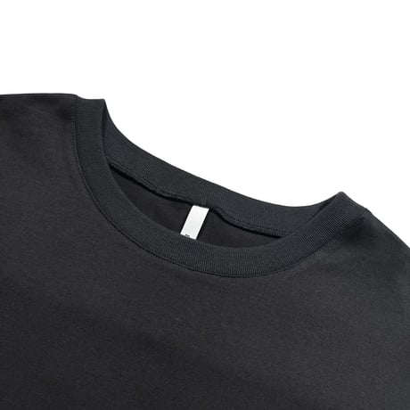 DignteCollier    ワンポイントロゴコクーンTシャツ     -ブラック