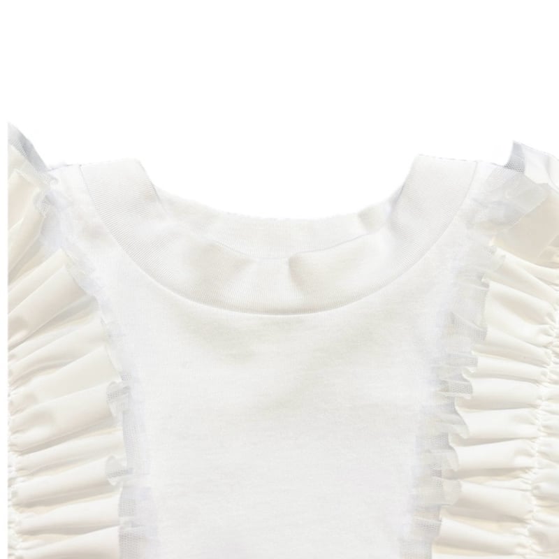 THOMAS MAGPIE | ボリュームスリーブカットソー THOMAS MAGPIE | ボリュームスリーブカットソー | 【White】 | gras
