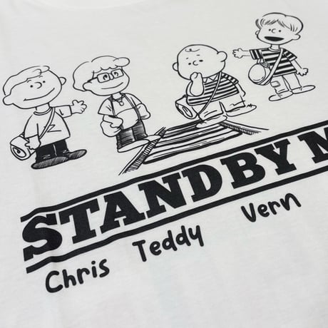 estelle(エステール) HOMAGE Tシャツ(STAND BY ME) White