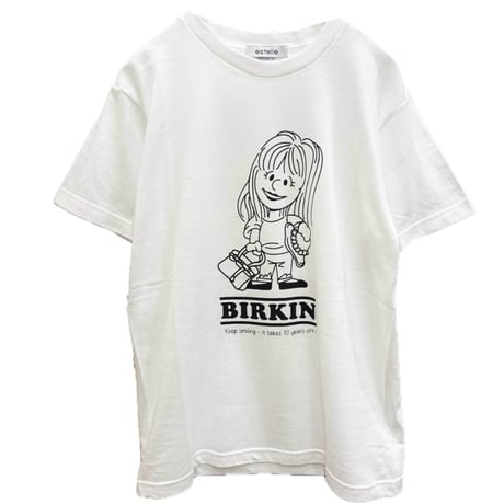estelle(エステール) HOMAGE Tシャツ(BIRKIN) White