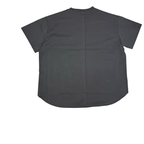 Dignite collier 裾切替 Tシャツ - チャコール