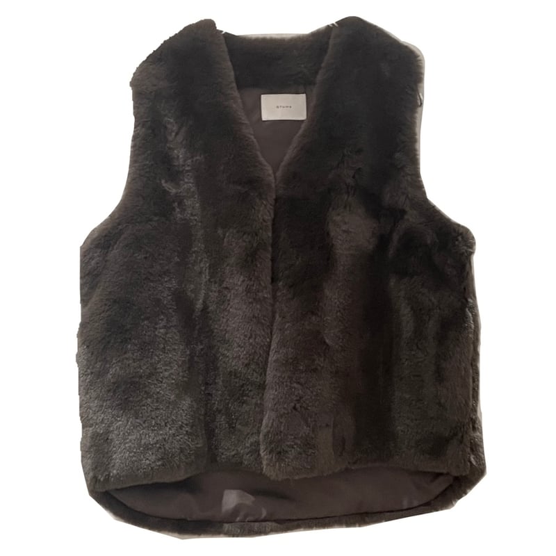 QUTUME レッキスライクエコファーベスト brown | grasol Nagasaki