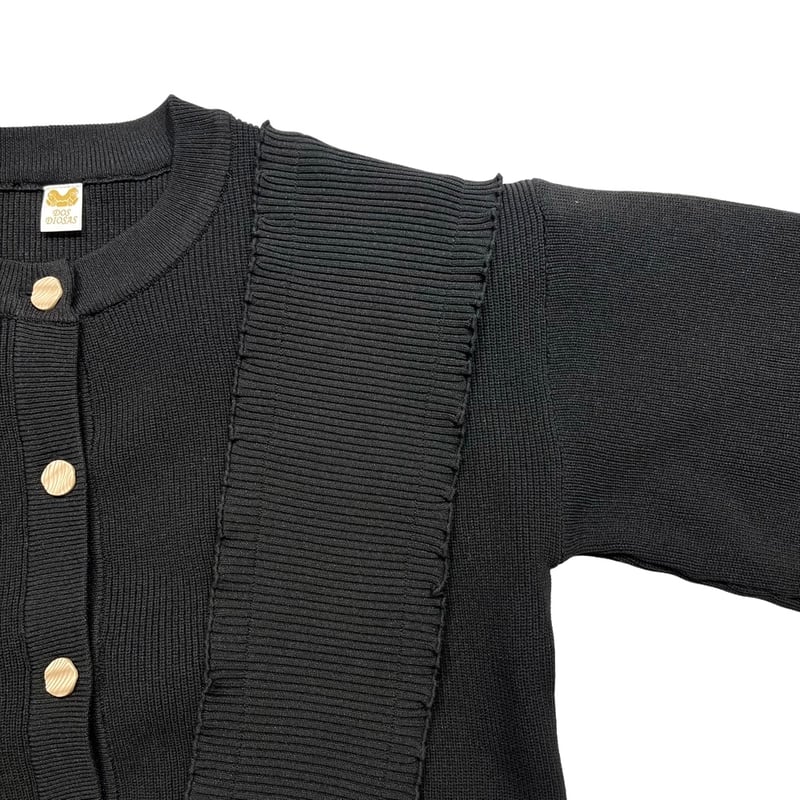 24】DOS DIOSAS シアーバックフリルブルゾン 24】DOS DIOSAS シアー