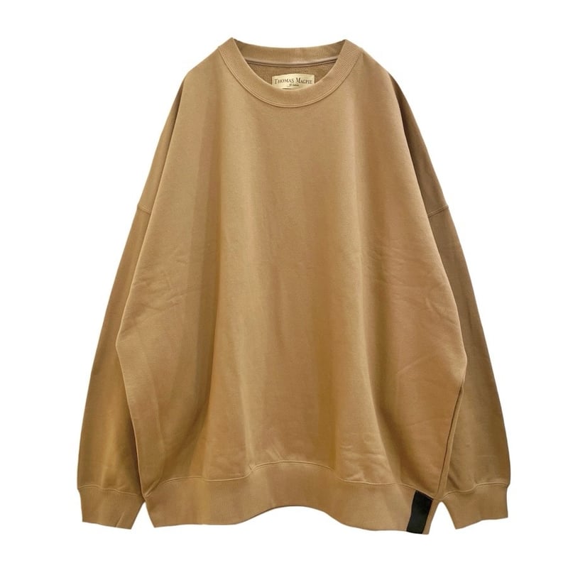 【美品】THOMAS MAGPIE スウェット　オーバーサイズ　くすみカラー THOMAS MAGPIE 無地スウェット | grasol Nagasaki Stores