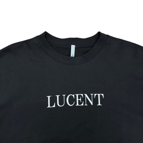 Dignite collier ロゴワイドミニTシャツ -    ブラック