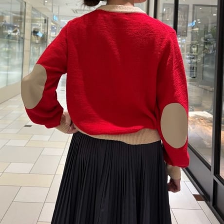 THOMAS MAGPIE ロゴニットプルオーバー　レッド