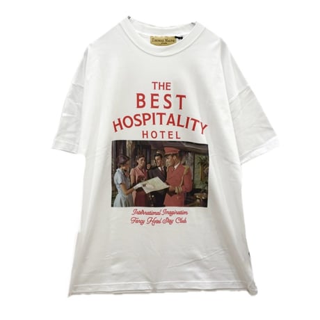 THOMAS MAGPIE ビックTシャツ　White