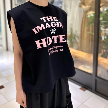 THOMAS MAGPIE ボックスベストT　Black