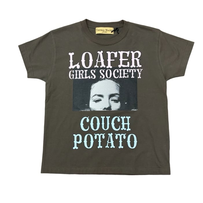 THOMAS MAGPIE イントキシック半袖Ｔシャツ未使用品 THOMAS MAGPIE ミニTシャツ - チャコール | grasol Nagasaki