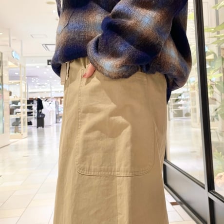 vent blanc ベイカースカート　ベージュ