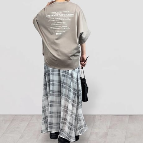 QTUME スタープリントTシャツ- ホワイト