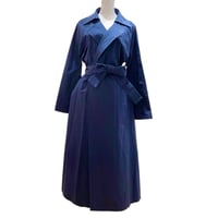 LIROMA トレンチコート　ネイビー