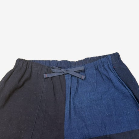 TIGRE BROCANTE 藍の古布タゴサクパンツ indigo