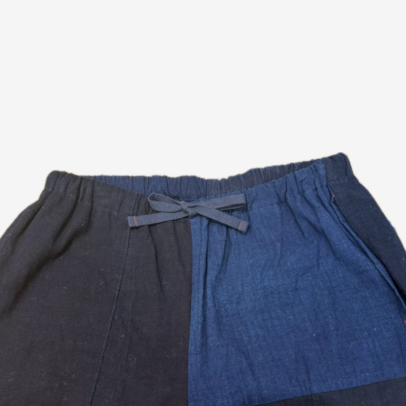 TIGRE BROCANTE 藍の古布タゴサクパンツ indigo | grasol Naga