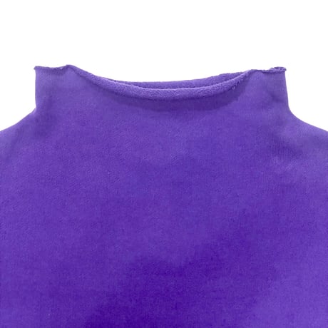 TIGRE BROCANTE ヴィンテージ裏毛ハイネックスウェット-パープル