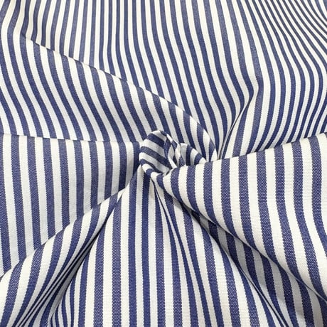 denicher  フロントフリルブラウス　stripe