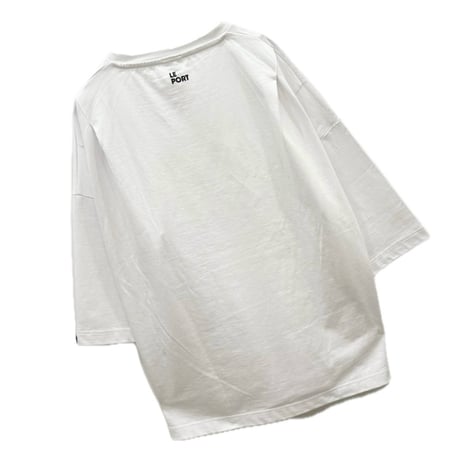 M53.  LPタックTシャツ　White