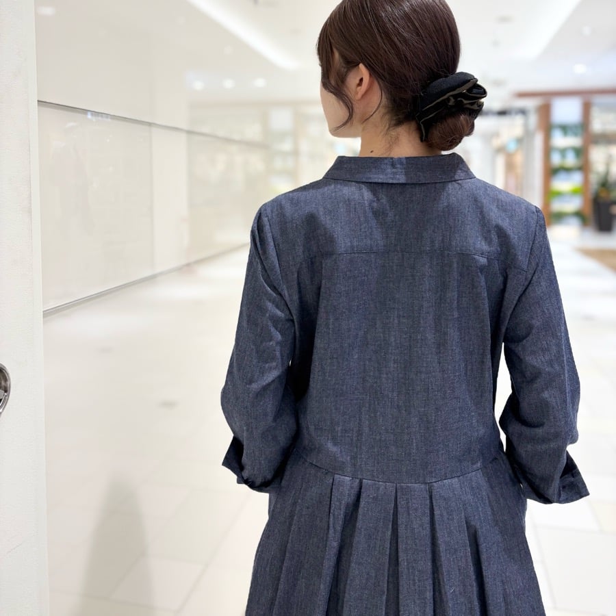 J.Sloane ショールカラー7分袖ワンピース | grasol Nagasaki Stores