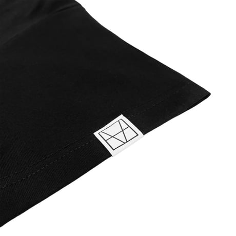 M53. MODEL1953ワンポイントロゴTシャツ　ブラック