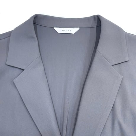 QTUME ストレッチジャケット　gray