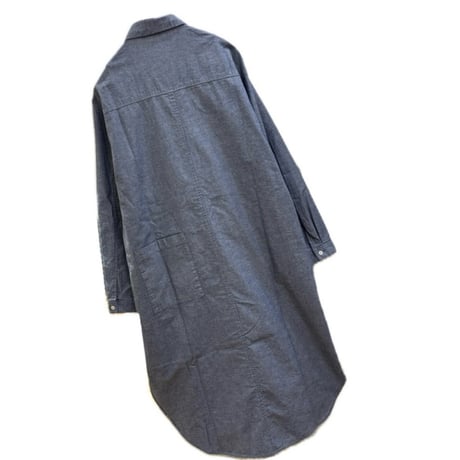 ventblanc 丸襟ワンピース　blue