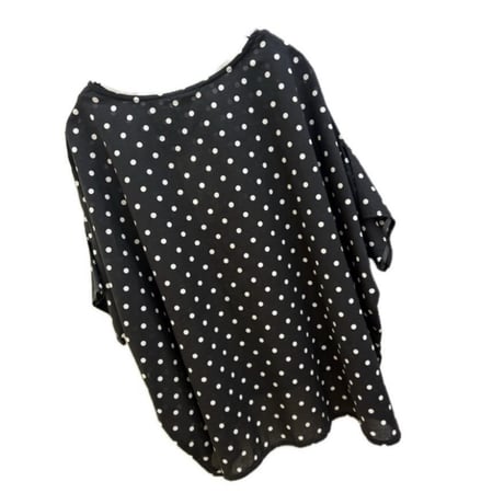 denicher (デニシェ) ドットブラウス black