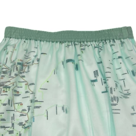 THOMAS MAGPIE Nishitetsu PRINT×Tulle ivory
