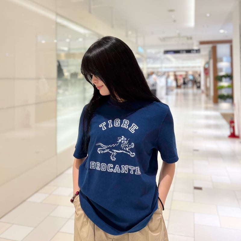 TIGRE BROCANTE 半袖シャツ 新品】TIGRE BROCANTE 60リネンバンド