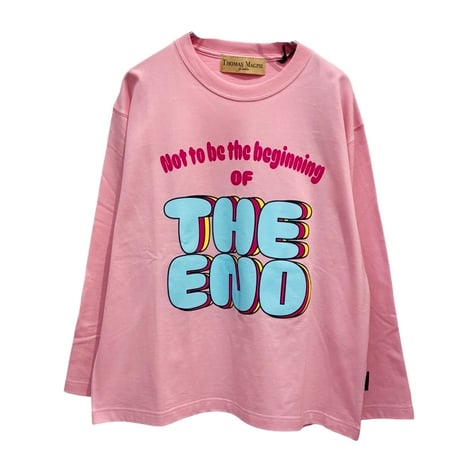 THOMAS MAGPIE トーマスマグパイ フェザーヤーン ニット グレー