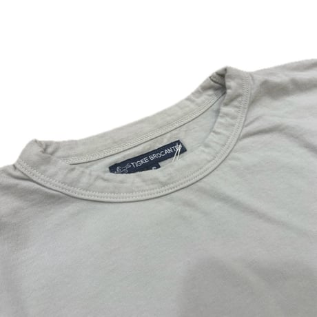 TIGRE BROCANTE Number８ベニスビーチ長袖T ホワイトグレー