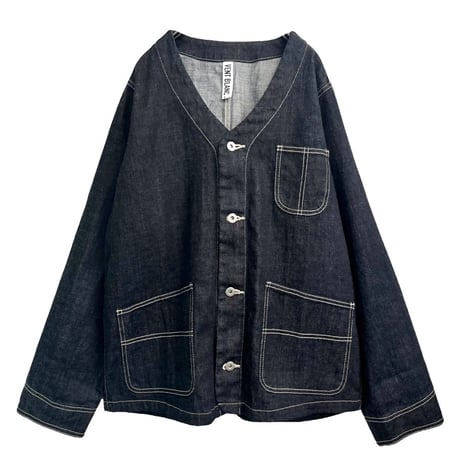 vent blanc+   10.5oz DENIM COVERALLS