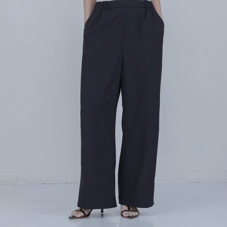 EimeeLaw      レースフリルベスト×パンツセットアップ         -ブラック