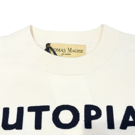 THOMAS MAGPIE チェリーニット　White