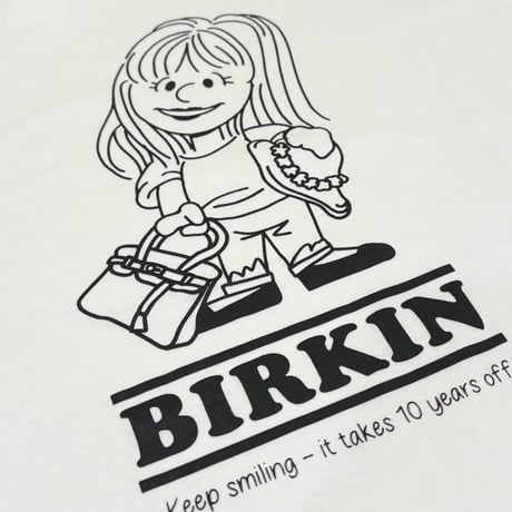 estelle(エステール) HOMAGE Tシャツ(BIRKIN) White