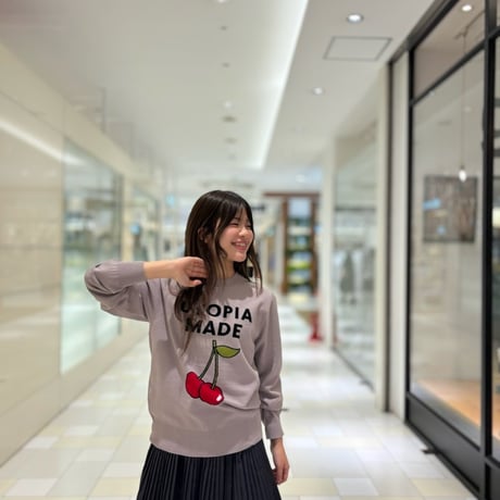 THOMAS MAGPIE チェリーニット　gray